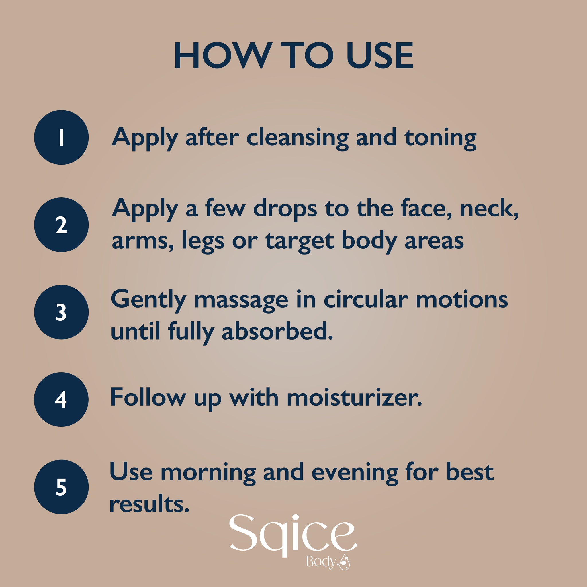 Sqice Skin-Reviving Body Oil