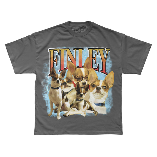 Custom Pet Vintage Graphic T-Shirt - V1