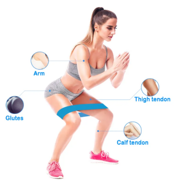 Elastic Booty Resistance Bands